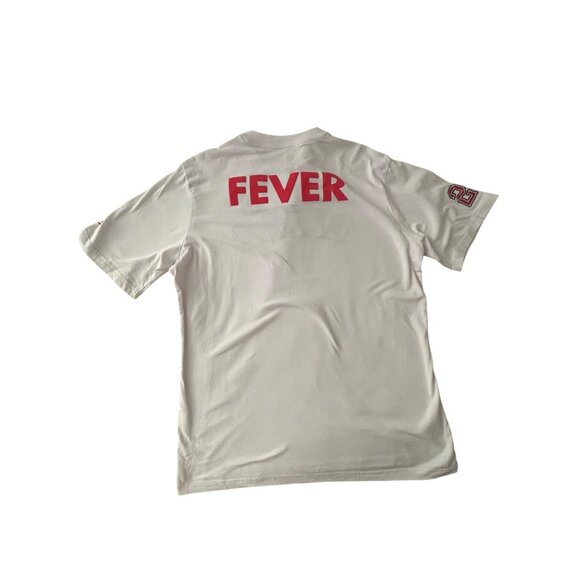 WNBA Caitlyn Clark Fever 22 Short Sleeve Tee Large White - Picture 2 of 10